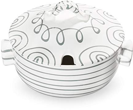 Gmundner Keramik Sopa sopera, Dizzy Gris, 67,6 oz