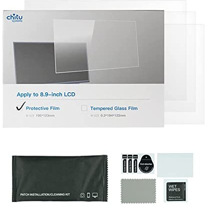 chitu systems Anycubic Photon Mono X/Elegoo Saturn 9,9 - Pellicola protettiva per display LCD per PJ089Y2V5/TM089CFSP01 (5)
