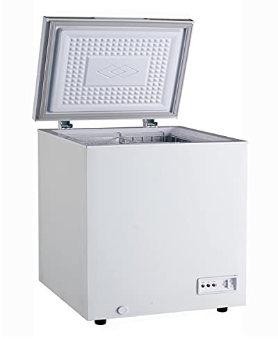 Ristoattrezzature Frigo Congelatore - con Porta a Battente - Doppia Temperatura +5 / -25 °C - 75,4x56,4x84,5h cm