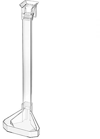 DONGKER Garnelen Futterrohr, 21/28 cm Acryl Aquarium Futterspender für Garnelenfutter, Transparent Fütterungsröhre für Garnelen, Fische, Krabben und andere Bodenfische