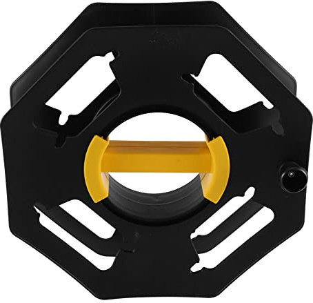 Dedjgoo Outdoor Reel 25M Storage Reel Tidy Frame Roll Up Stand for Caravan Yacht RV Cable Storage