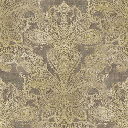 BRICOFLOR | Papier peint Metropolitan1 (brun doré)