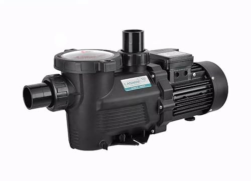 Laswim, pompa di filtrazione per piscina, 550 Watt, 0,75 CV, filtro per sabbia/piscina fuori terra