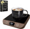 MYMULIKE Kaffeetassenwärmer, Tassenwärmer für Schreibtisch, mit 6 Temperaturen (45℃-70℃LED Display Kaffeetassenwärmer & 1-12 Stunden Timer Auto Shut von Kaffee, Tee, Milch, Kerzenwärmer