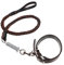 INOOMP 1set Outdoor Leather Dog Collar and Leash Escape Walking Rope for Medium to Large Dogs and Convenient Design for Easy Use