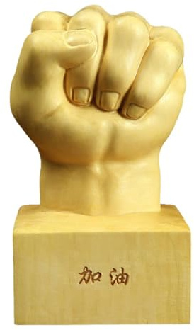 Trä, Staty, Knytnäve, Handsnidad Trä, Snideri, Dekoration, Buxbom, Tappning, Dekorativa Ornament, Vardagsrum, Sovrum, Kontor, Hem, Feng Shui Skulptur