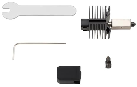 Create idea 1 Set 3D-Drucker, Hochtemperatur-Heiß, mit gehärteter Stahldüse, kompatibel mit Bambu Lab X1, kompatibel mit X1-Carbon Combo