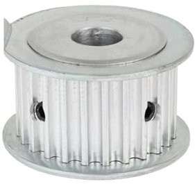 5M-25T Riemenscheibe aus Aluminiumlegierung, Bogenzahn-Innenloch, 6/6,35/8/10/12/14/15/16/17/19/20 mm, Riemenscheibe for Elektromotor, AF-Form, Riemenbreite: 20 mm(19 mm)
