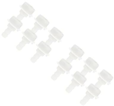 HOMSFOU 12pcs Washing Machine Joint Water Inlet Connector for Washing Machine Hose Easy Installation for Faucet