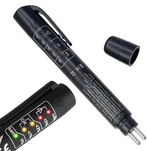 Strumento tester liquido freni - penna per test liquido per freni, kit tester per liquidi freni | Tester per liquidi per freni automobilistici, tester per liquidi freni F