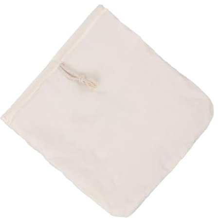 CIYODO Fine Mesh Soy Milk Filter Bag Reusable Cheesecloth Bag Drawstring for Juice Cheese Straining