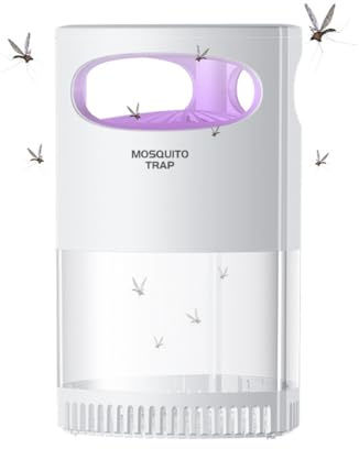 Terphadp Pièges à Moustiques D'Intérieur, Ampoule Électronique de Lampe à Moustiques USB, Pièges à Mouches, Insectes de Patio, Zapper de Moustiques pour, la Cuisine