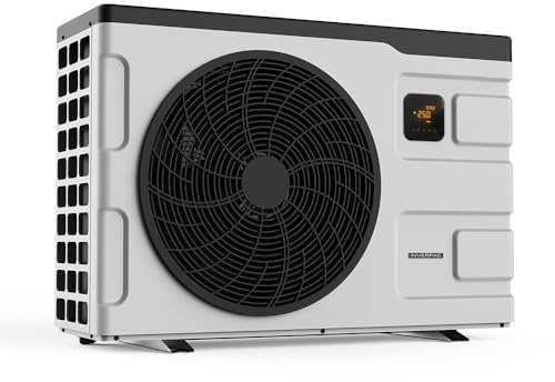 ZEALUX INVERBOOST Elite R32 Pompe à Chaleur pour Piscine INVERPAC S125 Convient aux Piscines de 15 à 60 m³ - 12.5kW Monophasé - Ventilateurs Simple