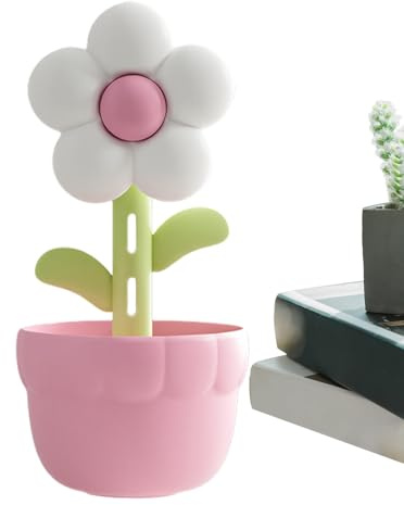 YNPQTDS Umidificatori Piccoli Fiori per Camera da Letto, Umidificatore Portatile 300ml a Forma di, Apparecchio per Umidità Vapore Silenzioso Asilo Spegnimento Automatico