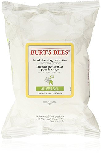 Burt'S Bees Facial Cleansing Towelettes, 30 Wipes ( Pack of 1)