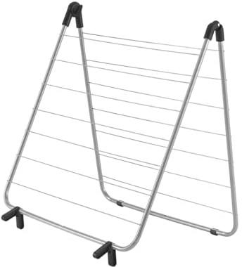 'Metaltex 407407031 badewannentrockner Nevis, plástico, Plata / Gris metalizado, 51 x 53 x 6 cm
