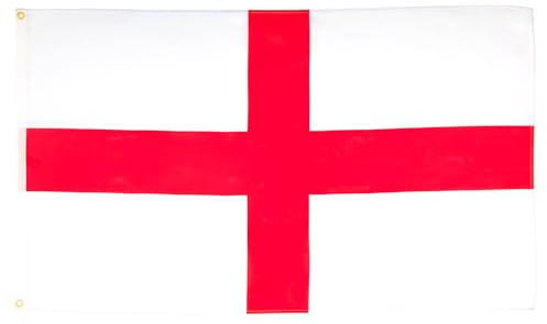 AZ FLAG Flagge England 90x60 cm Fahne Englische Leichtes Polyester 2 Ösen | Für innen dekorative Flagge doppelte Nähte und verstärkte Kanten mit Metallösen