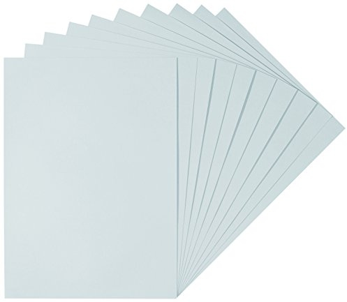 Herlitz 227108 Ritkort 50 x 70 cm, Vit (förpackning med 10) Silber