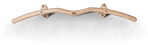 Kraxlboard® Snake Klimmzugstange, die Pull-Up Bar aus naturbelassenem Holz für die Wandmontage