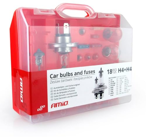 AMiO 01497 Satz Lampen-Set Kompatibel mit VW Polo Schrägheck 6R1, 6C1