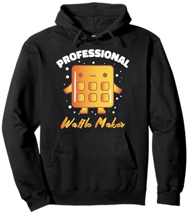 Waffles Novelty Accessories Professional Waffle Maker Pullover Hoodie
