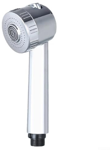 Oniissy ABS ad alta pressione rubinetto della cucina ugello sostituzione G1/2 soffione doccia estraibile funzione 2 velocità modalità pioggia bolla facile installazione finitura elettrolitica