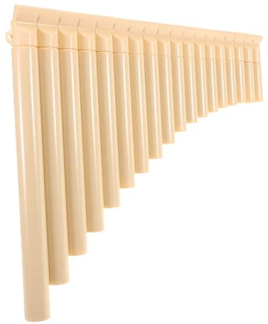 TOYANDONA Panflöte Aus Abs Kunststoff Mit 18 Pfeifen Anfänger Panflöte Für Kinder Und Erwachsene Leichtes Schulmusikinstrument Für Übung Und Aufführung