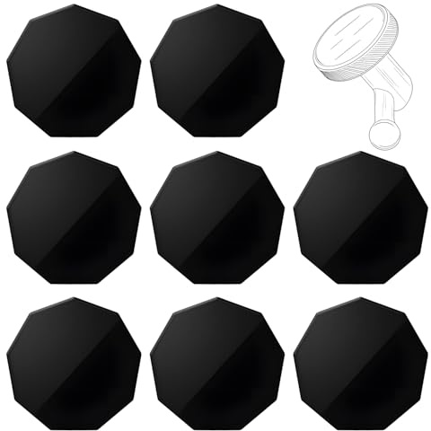 8Pcs Adhesive Dash Cam Piece Replacement for Garmin Low-Profile Magnetic Mount, Windshield Sticky Compatible with Dash Cam Mount 45/46/47/55/56/57/65w/66w/67w/Tandem/Speak Plus Part Accessories