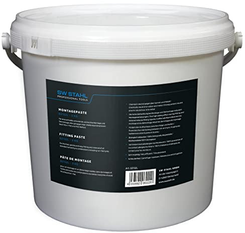 SW-Stahl 02132L Monteringspasta och Monteringssmörjmedel för Däck, 5 kg