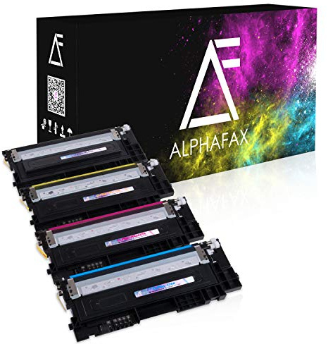 4 Toner kompatibel für Samsung CLP-360 N ND Series 365 W CLX-3300 3305 FN FW W Series Xpress C410 C460 FW W Series - CLT-K406S C406S M406S Y406S - Schwarz 1.500 Seiten, Color je 1.000 Seiten