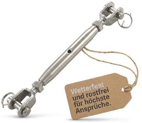 ARBO-INOX Spannschloss Wantenspanner geschlossen Gabel Gabel Edelstahl A4