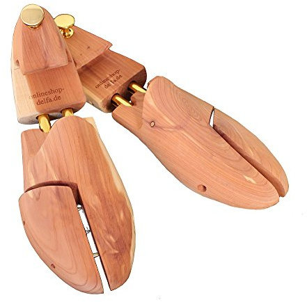 DELFA Cedar Star: Tendiscarpe in legno di cedro con nome o testo inciso su richiesta, il regalo perfetto (45/46)