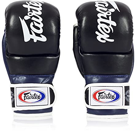Fairtex FGV18 Gants de Boxe thaïlandaise pour Hommes, Femmes et Enfants | Gants MMA pour Arts Martiaux | Fabriqués à partir de Cuir de qualité supérieure, légers et Absorbant Les Chocs
