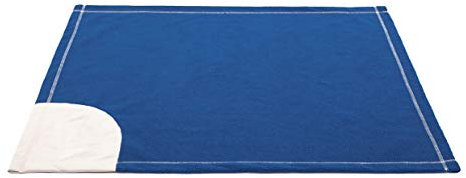 millybo Fleece Hundedecke, waschbar Robustes Katzendecke, Haustierdecke für Kleine, Mittlere, Große Hunde & Katze, Flauschig Weiche Hundematte - 88 x 66 cm Blau