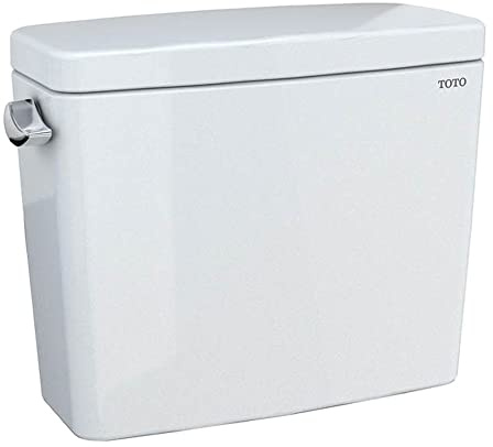 TOTO Drake 1.28 GPF Toilet Tank with WASHLET+ Auto Flush Compatibility, Cotton White - ST776EA#01