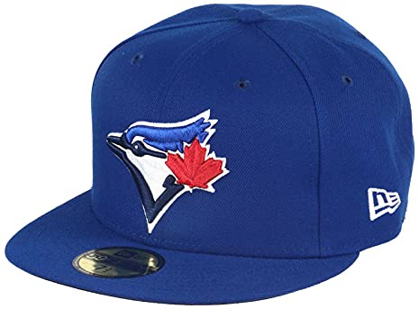 New Era Toronto Blue Jays MLB Cap 59Fifty Basecap Baseball Kappe Blau - 8-64cm (XXL)