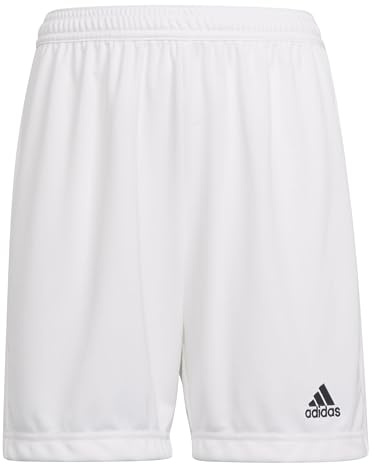 adidas Unisex – Barn Entrada 22 Shorts, White, 5-6 Years