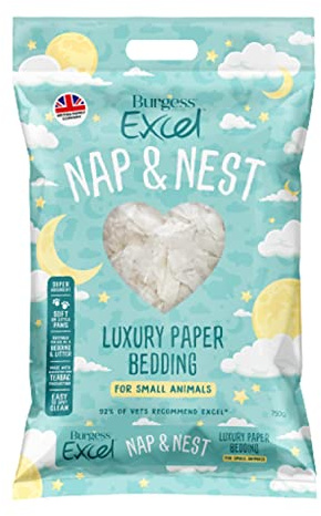 Excel Burgess Nap & Nest paper bedding for small animals