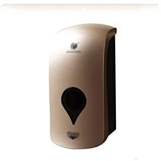 OXOAMP Seifenspender Wandmontierter Duschspender, manueller Duschgel-Flüssig-Shampoo-Spender for Hotel, Büro, Zuhause, Gesundheitswesen, Seifenspender Badezimmer (Color : Gold)