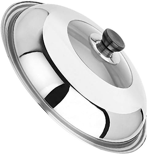 BAZAC Couvercles alimentaires universels en acier inoxydable - 42 cm