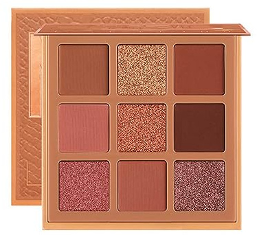 9 Color Eyeshadow Palette, Matte Shimmer Eye Shadows Palette Long Lasting eye shadow Palette Waterproof Highly Pigmented eye shadow Smokey Makeup Palette
