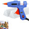 Hot Glue Gun Mini Glue Gun Blue Upgraded Version, 20W Fast Heating for DIY Craft Projects and Home Quick Repairs