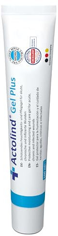 Actolind Gel Plus 100 ml - Antiseptic and moisturizing Wound Gel for The Care of Acute, Chronic, and Infected Wounds. CE III, MPG, PHMB.
