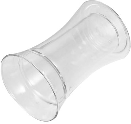 PRETYZOOM Tazza in Vetro Doppia Parete Bicchiere Riutilizzabile Per Bevande Freddate Caffè e Acqua Ecc Adatto Per Uso Quotidiano e Feste Realizzato in Robusto Vetro Trasparente Facil Usare p