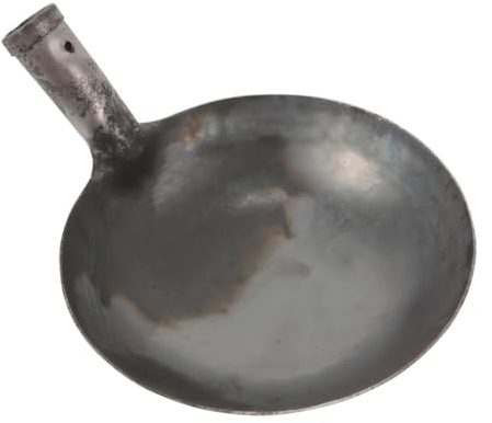 Homoyoyo Pala de Metal para Limpieza de Estiércol y Lodo, Herramienta Multiusos para Jardín, Pala de 24 Cm de Acero, Resistente y Reutilizable para Alcantarillado y Mantenimiento