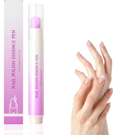 Crayon à Huile pour Cuticules 3-en-1 Modernisé 2025 avec Pointe en Céramique pour Ongles Cassants, Ongles Secs et Abîmés, Stylos Enlève Cuticules Hydratants et Renforçateurs