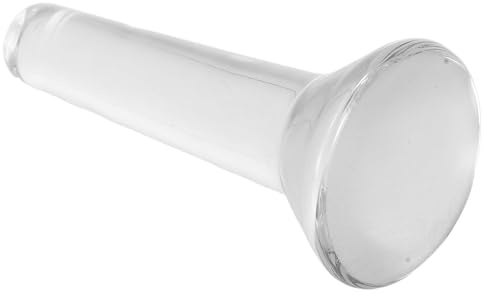 TEHAUX Pestello in Vetro per Pigmenti Minerali Multifunzionale Design Elegante, per Macinazione Fine Senza Sforzo di Pigmenti in Polvere per Pittura a Olio e Acquerello