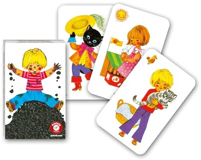 Piatnik 4277 - Kartenspiel Schwarzer Peter - Neue Kinderbilder, Schwarz, M
