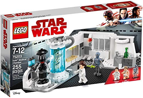 LEGO 75203 Star Wars Hoth Medical Chamber Playset The Empire Strikes Back, Princess Leia and Luke Skywalker Minifigures, Fun Star Wars Toys for Kids