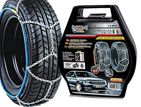 Schneekette, 9 mm, KNS120, Gruppe 120, zugelassen, für Reifen 235 70 R15 215 70 R16 235 60 R16 225 60 R17 225 55 R17 255 45 R17 245 45 45 5 R18. 255 40 R18